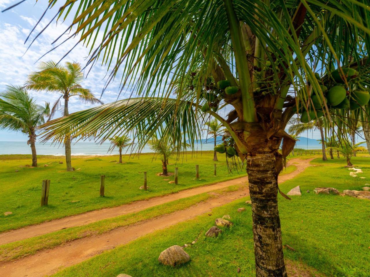 Pousada Pe Na Areia Карагуататуба Екстер'єр фото
